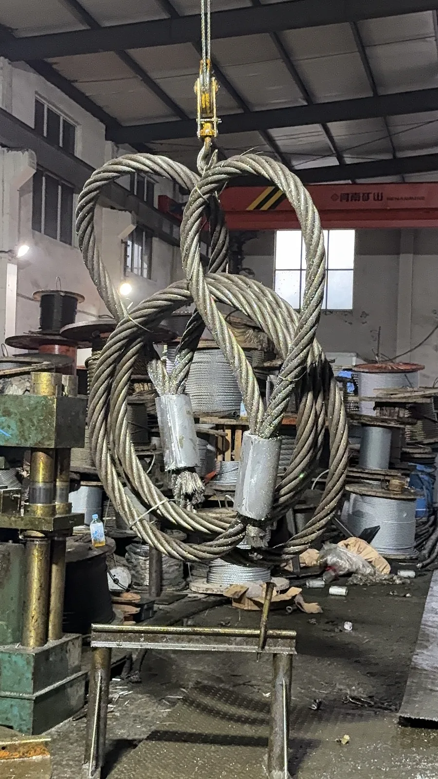Custom wire rope assemblies